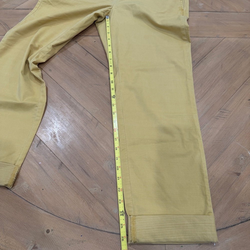J Jill NWT Yellow Pants 8 NWT - Picture 9 of 9